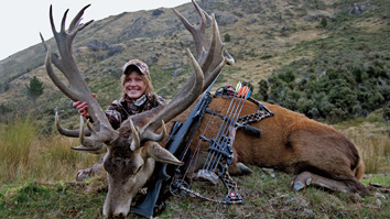 the proper red stag New Zealand hunting trip