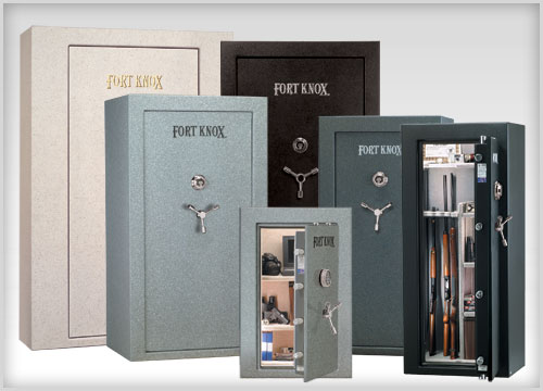 different sizes of safes